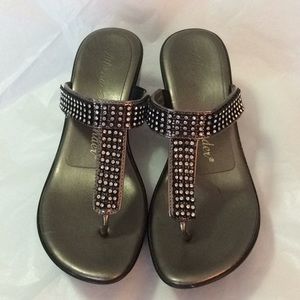 Rhinestone sandals